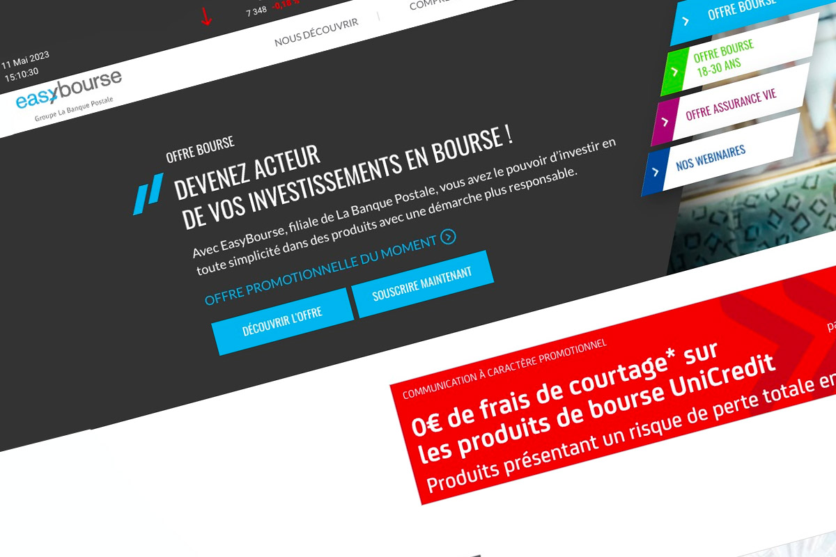 EasyBourse Notre Avis sur le Courtier en Ligne de la Banque Postale