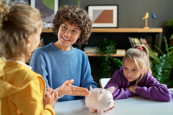 enfants maman explications argent